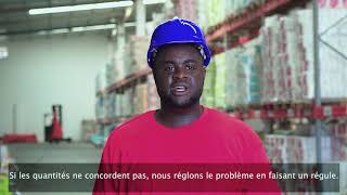 Emmanuel Martis Gestionnaire de stocks à lentrepôt  quotMA VIE AUCHAN DEquot [upl. by Allegna]