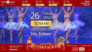 Das NussknackerBallett des Royal Classical Ballet in der Schweiz [upl. by Martita]