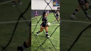 Goalie Scores on Goalie 😍 shorts [upl. by Ellingston]