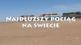 Najdłuższy pociąg na świecie  kolej mauretańska na Saharze  Bezdroża 4x4 [upl. by Lory]