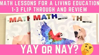 MATH LESSONS FOR A LIVING EDUCATION YAY OR NAY MASTERBOOKS MATH CURRICULUM REVIEW [upl. by Lanita]