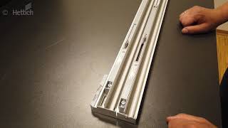 Hettich TopLine XL Sliding Door system  training video [upl. by Ennavoj539]