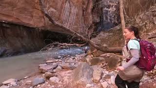 Hiking the Narrows at Zion National Park 32024 [upl. by Napoleon]