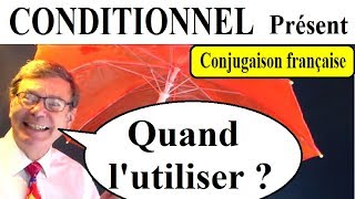 Conditionnel présent et quand lemployer  Conjugaison française [upl. by Aseela821]