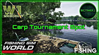 Wraysbury  Carp Tournament Spot  Fishing Sim World 🎣 [upl. by Arahsit]