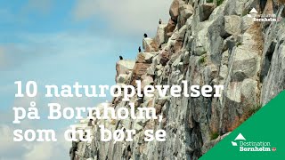 10 naturoplevelser på Bornholm som du bør se [upl. by Hillegass]