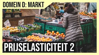 Uitleg Prijselasticiteit 2 [upl. by Nylevol]