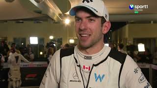 Nicholas Latifi Post Race F1 Abu Dhabi GP 2022 [upl. by Attirb754]