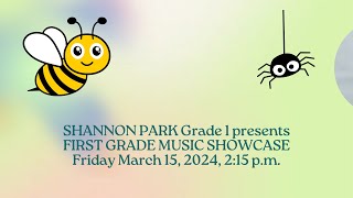 Shannon Park Elementary Grade 1 Music Showcase 2024 [upl. by Drue]