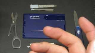 Victorinox SwissCard Classic MultiTool Review [upl. by Lleirbag]