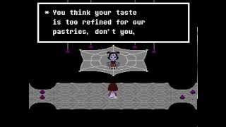 Undertale  Muffet Fight Donut Skip [upl. by Ademla]