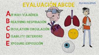 Evaluación primaria ABCDE del trauma en urgencias y atención prehospitalaria [upl. by Katt952]