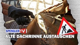 EINE ALTE DACHRINNE AUSTAUSCHEN [upl. by Zebada]