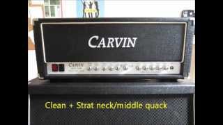 Carvin MTS 3200 Tube head demo video [upl. by Crifasi]