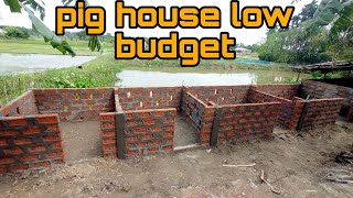 How to make pig houselow budget under 25k [upl. by Sumahs810]