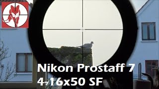 Nikon Prostaff 7 416x50 SF  Testing at the range [upl. by Forelli]