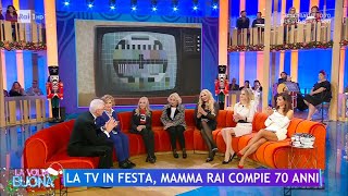 La Tv in festa mamma Rai compie 70 anni  La Volta Buona 03012024 [upl. by Ingrid429]