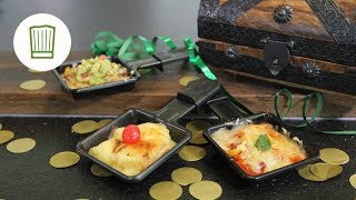 SilvesterSpezial Süße und herzhafte Ideen fürs Raclette  Chefkoch [upl. by Norad]