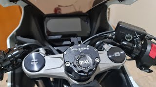 Amortecedor de direção na CBR 650 R modelo 2024 [upl. by Claudette79]