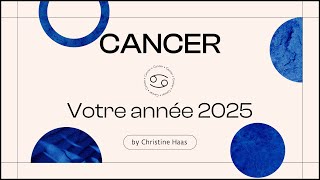 Horoscope 2025 Cancer ♋️ by Zoé Lafont astrologue et psychologue [upl. by Irrol]