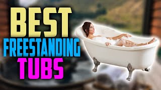 ✅ Top 5🛁 BEST Freestanding Tubs In 2023  Best Freestanding Bathtubs [upl. by Eillac]