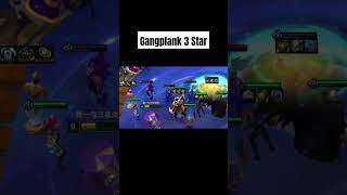 Gangplank 3 Star leagueoflegends teamfighttactics 3star tft gangplank [upl. by Lydell]