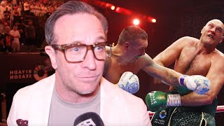 quotGUTTEDquot KALLE SAUERLAND REACTS TO TYSON FURY DEFEAT TO OLEKSANDR USYK [upl. by Jamnis]