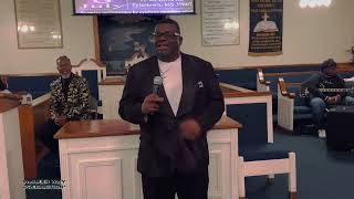 Gospel Singer Paul Porter  Surprise Pastor at Mesa Mt Olive Church TylertownMs [upl. by Wera872]