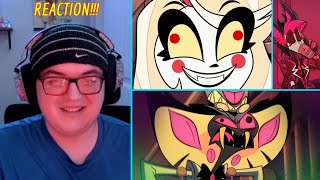 Reptile Malfunction Hazbin Hotel Abridged REACTION [upl. by Marlette]