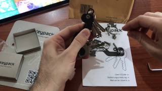 Video Recensione Keypack Organizzatore Chiavi in fibra di carbonio by CashDroid for HowTechIsMade [upl. by Chiarra]