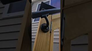 Deck Handrail Installation construction constructionlife deck homeimprovement build [upl. by Nisior106]