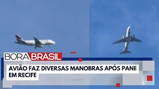 Avião que ia de Recife para o Aeroporto de Guarulhos SP tem falha mecânica  Bora Brasil [upl. by Millicent]