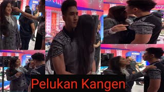 BAPER BERTUBI VERREL BRamasta dan Natasha wilona PElukan kangen di backstage [upl. by Ahsikel]