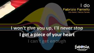 Fabrizio Faniello  quotI Doquot Malta  Karaoke version [upl. by Tildy525]