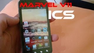 Marvel ICS v11 Android 404  ICS on LG Optimus Black [upl. by Ecirtaemed]