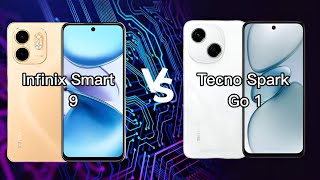 Infinix Smart 9 vs Tecno Spark Go 1 Tecno Spark Go 1 vs Infinix Smart 9  Which One is Better [upl. by Hobart]