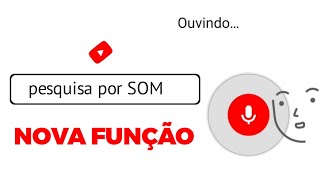 COMO PESQUISAR MÚSICA PELO SOM nova função do YouTube [upl. by Carlen]