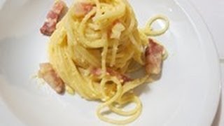 recette des pâtes carbonara à litalienne [upl. by Valerio401]