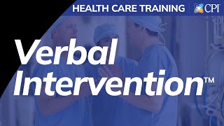 Health Care Verbal Intervention™ Training [upl. by Bickart45]