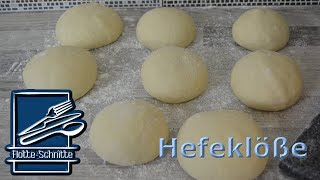 Hefeklöße  herzhaft  wie von Muttern  Germknödel [upl. by Odarnoc]