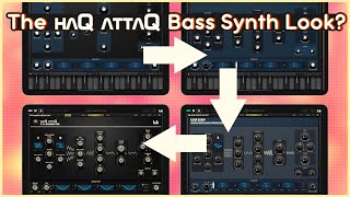 Designing my Bass Synth App Interface  haQ attaQ [upl. by Aleik]