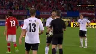 Österreich Deutschland 12 Gottlob ard Highlights WM 2014 Qualifikation [upl. by Cicenia]