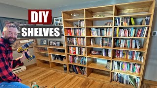 The Best Bookshelves for Your Home How to build your own [upl. by Kimmel980]