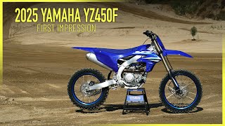 Did the BEST 450 Get Even BETTER First Test of the 2025 Yamaha YZ450F [upl. by Garnes]