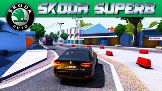 Skoda Superb with Exhaust Sound GX71  ETS2 Car Mod [upl. by Sherlock955]