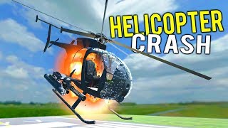 COMBAT HELICOPTER BLOWS UP MID AIR OVER RUNWAY Explosive Hoverboard  Disassembly 3D Gameplay [upl. by Nirad]