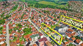 Gornji Milanovac iz vazduha Gornji Milanovac Drone Video with points of interest 4K [upl. by Furey]