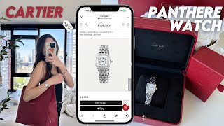 Cartier Panthère Watch  Honest Unboxing Review First Impressions Pros  Cons HOW TO WEAR [upl. by Suirada]