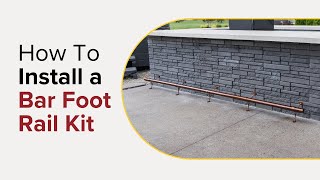 How To Install A Bar Foot Rail Kit  Done in Under 30 Minutes [upl. by Mackintosh366]