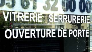 Abrir serrurerie toulouse vitrerie porte volet roulant [upl. by Siroved]